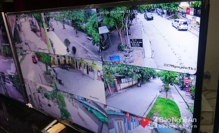 Lắp đặt camera khu dân cư Vinaconex Mai Hắc Đế - TP Vinh